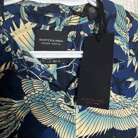 NWT cotton viscose blend blouse - Picture 3 of 5